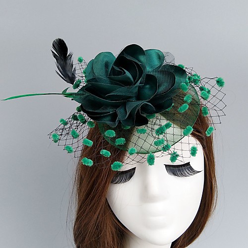 

Сеть Fascinators / Головные уборы / Завесы для птиц с Цветы 1шт Свадьба / Особые случаи Заставка