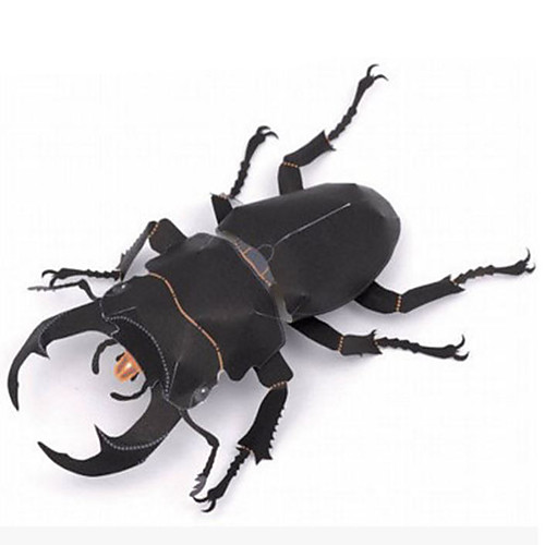 

3D пазлы Бумажная модель Наборы для моделирования Насекомое Beetle Своими руками моделирование Плотная бумага Классика Детские Универсальные Мальчики Игрушки Подарок