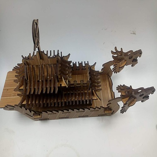 

3D Puzzle Jigsaw Puzzle Ship Wooden Unisex Toy Gift