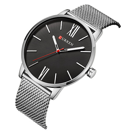 

Men's Sport Watch Skeleton Watch Smartwatch Quartz Multi-Colored 50 m Creative Shock Resistant Large Dial Analog Ladies Charm Classic Casual Fashion - Black / White Gold / White Black / Silver Two