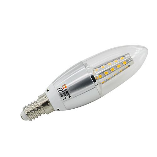 

1шт 7 W LED лампы в форме свечи 400-450 lm E14 B22 E12 C35 35 Светодиодные бусины SMD 2835 Тёплый белый Холодный белый Естественный белый 85-265 V / 1 шт.