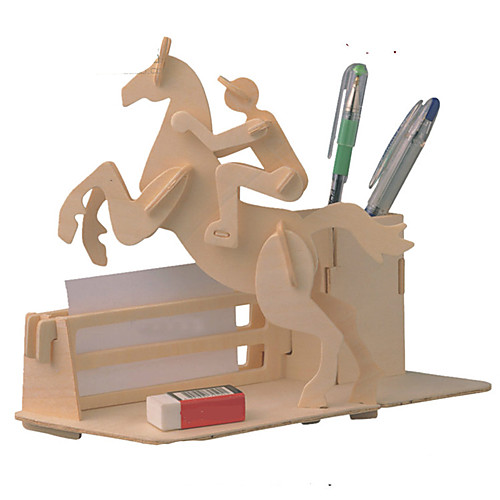 

3D пазлы Пазлы Наборы для моделирования Мебель Лошадь Своими руками деревянный Классика Детские Универсальные Игрушки Подарок