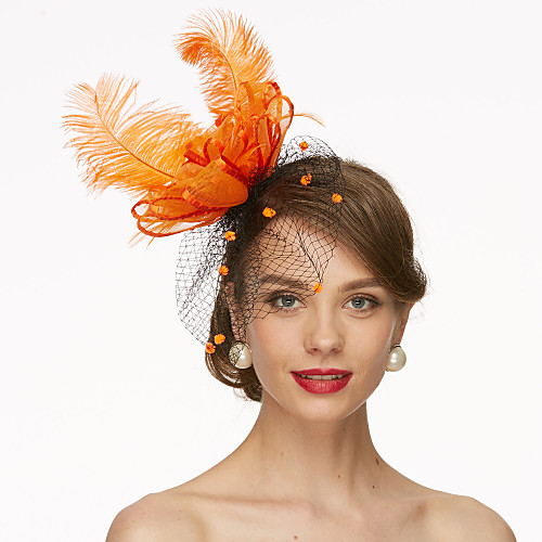 

Сеть Кентукки дерби шляпа / Fascinators / Головные уборы с 1 Свадьба / Особые случаи Заставка