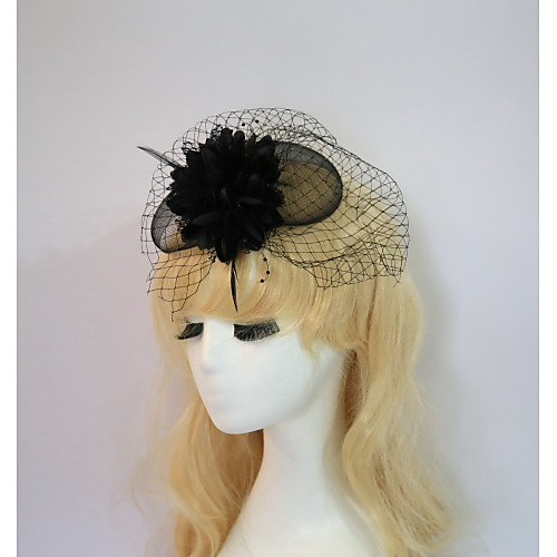 

Камни и кристаллы / Тюль / Резина Fascinators / Цветы / Головные уборы с Кристаллы / Пух 1 Свадьба / Особые случаи / Halloween Заставка