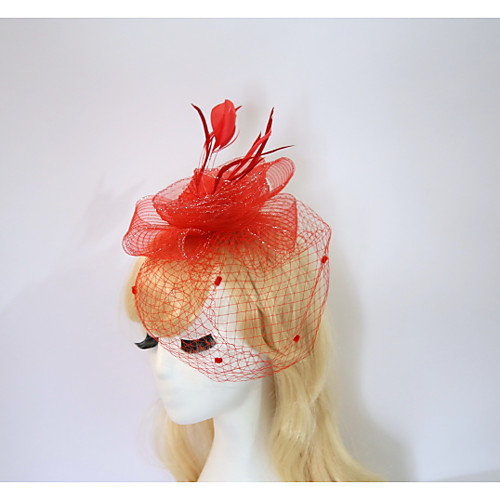 

Резина / Хлопок Fascinators / Головные уборы с 1 Свадьба / Особые случаи / Halloween Заставка