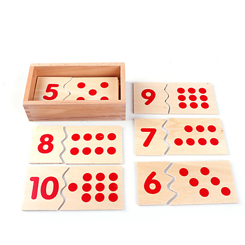 

Educational Flash Card Montessori Teaching Tool Building Blocks Eco-friendly Education Classic Boys' Girls' Toy Gift