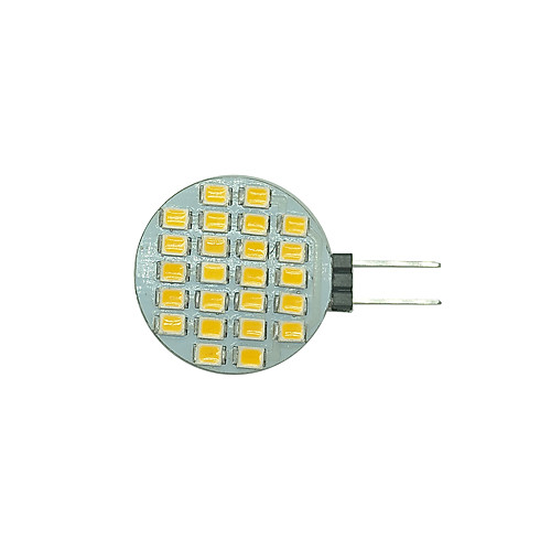 фото 10 шт. 2.5 w двухштырьковые led лампы 189 lm g4 24 светодиодные бусины smd 2835 тёплый белый белый 12 v Lightinthebox