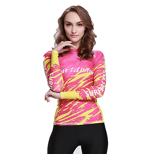 

SBART Women's Long Sleeve Diving Beach Watersports Print All Seasons / High Elasticity