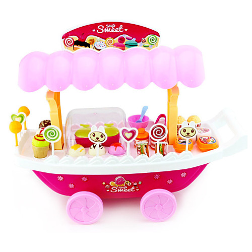 

Ice Cream Cart Toy Toy Car Toy Food / Play Food Ship Ice Cream Simulation Plastics Plastic Kid's Toy Gift 1 pcs