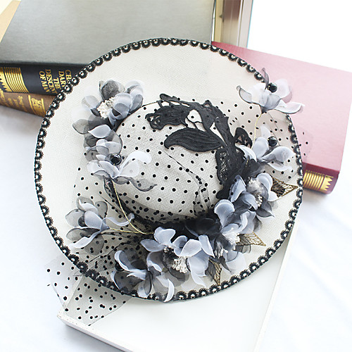 

Шифон / Кружево / Ткань Fascinators / Головные уборы с 1 Свадьба / Особые случаи / День рождения Заставка