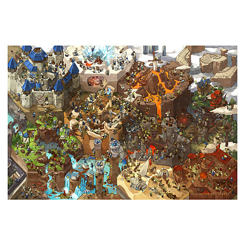 

1000 pcs Castle Famous buildings Jigsaw Puzzle Adult Puzzle Jumbo Wooden Adults' Toy Gift