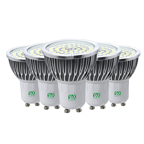 

ywxlight 5pcs gu10 7w 2835smd led bulb spot light ac 85-265v теплый белый холодный белый натуральный белый светодиодный фонарик для ламп для домашнего освещения