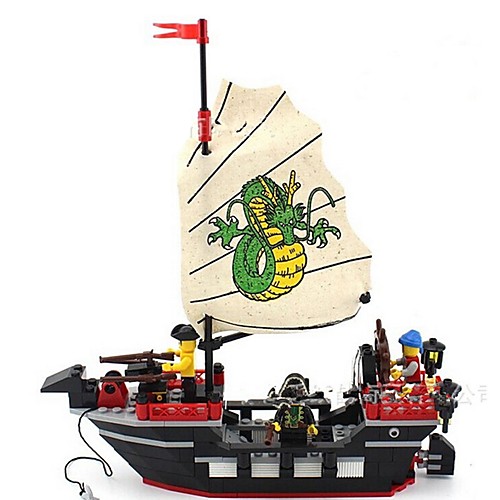 

ENLIGHTEN Building Blocks Construction Set Toys Educational Toy Pirate Ship Pirates Pirate Ship Boys' Girls' Toy Gift