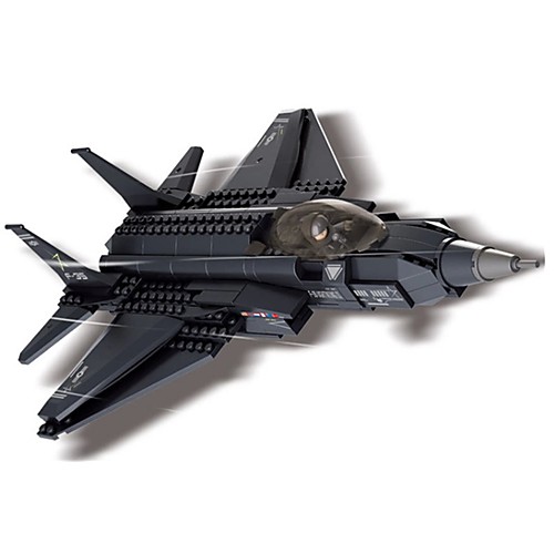 

Sluban Building Blocks Construction Set Toys Educational Toy Military Plane / Aircraft Fighter Aircraft Unisex Boys' Girls' Toy Gift