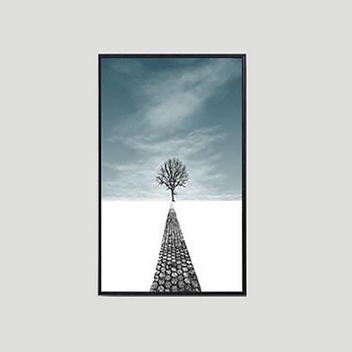 

Пейзаж Масляная картина в раме Предметы искусства,Полистирен материал с рамкой For Украшение дома Предметы искусства в рамкахГостиная