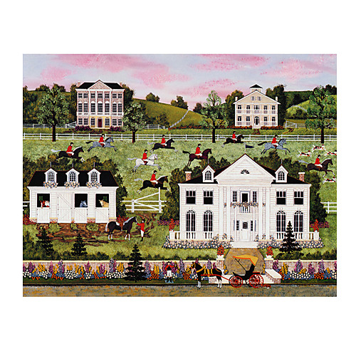 

1000 pcs Castle Horse Jigsaw Puzzle Adult Puzzle Jumbo Wooden European Adults' Toy Gift