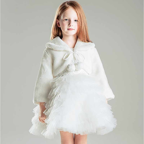 

Faux Fur / Polyester Wedding / Party / Evening Kids' Wraps With Shrugs