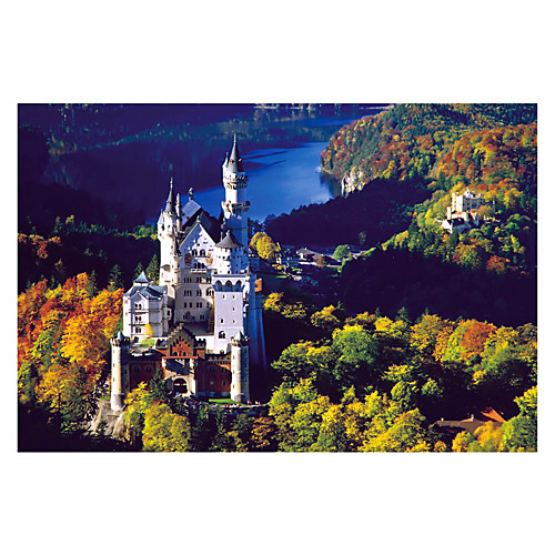 

1000 pcs Castle Famous buildings House Jigsaw Puzzle Adult Puzzle Jumbo Wooden Adults' Toy Gift