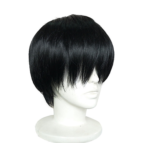 

cosplay wig short synthetic black cosplay wigs women natural hair wigs high temperature fiber anmie wig Halloween