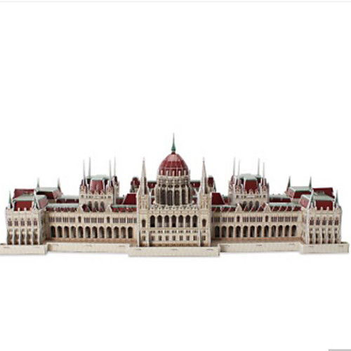 

3D Puzzle Jigsaw Puzzle Model Building Kit Famous buildings DIY Natural Wood Classic Unisex Toy Gift