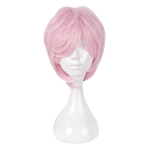 

Cosplay Cosplay Cosplay Wigs Men's Women's 14 inch Heat Resistant Fiber Pink Anime
