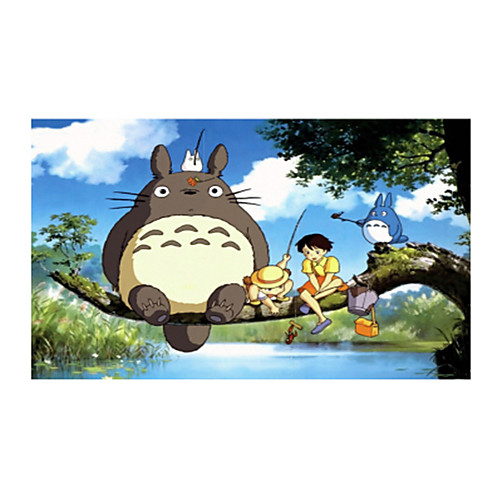 

Cat Cartoon Jigsaw Puzzle Adult Puzzle Jumbo Wooden Anime Kid's Toy Gift