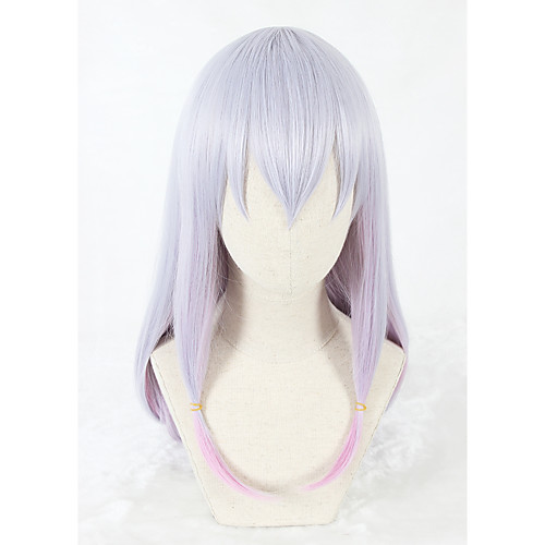 

26inch long straight eromanga sensei izumi sagiri wig purple mixed synthetic anime cosplay costume wigs cs 332a Halloween