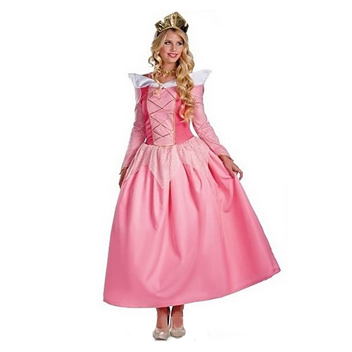 

Queen Princess Peach Dress Cosplay Costume Masquerade Women's Sweet Lolita Princess Lolita Halloween Carnival Festival / Holiday Elastane Tactel Pink Carnival Costumes Vintage