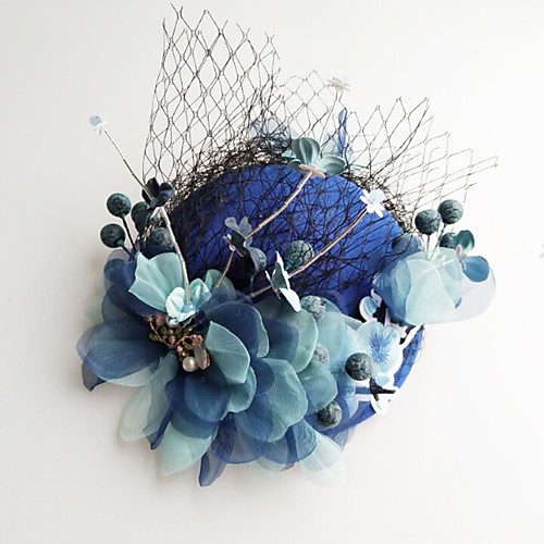 

Тюль / Шифон / Кружево Fascinators / Головные уборы / Зажим для волос с 1 Свадьба / Особые случаи / День рождения Заставка