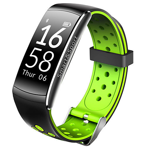 

Q6 умный браслет Bluetooth фитнес-трекер поддержка уведомления / монитор сердечного ритма спортивные водонепроницаемые умные часы, совместимые с телефонами Iphone / Samsung / Android