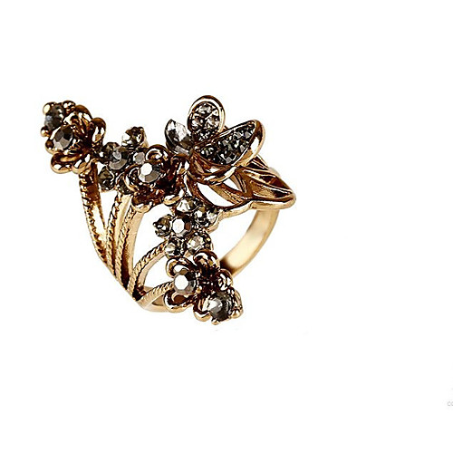 

Women's Gold Silver Silver Plated Gold Plated Alloy Geometric Personalized Floral Flower Style Wedding Party Jewelry Flower Flower Butterfly