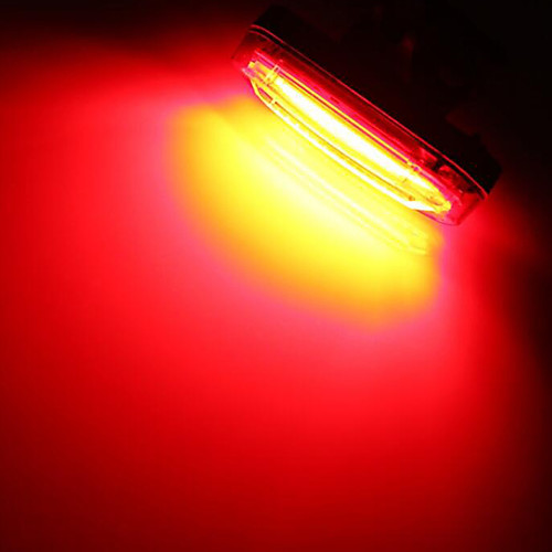 фото Светодиодная лампа Велосипедные фары бар ограничительные огни Задняя подсветка на велосипед огни безопасности - Велоспорт Водонепроницаемый Перезаряжаемый Маленький размер Литиевая батарея 50 lm Lightinthebox