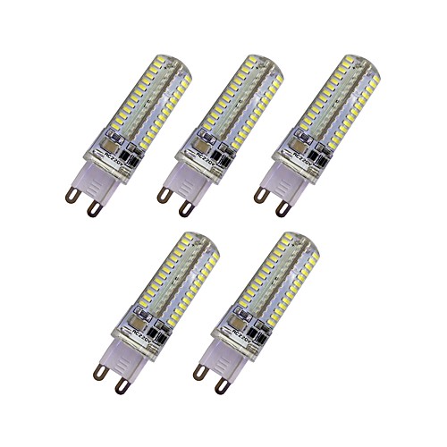 фото 5 шт. 4 w двухштырьковые led лампы 340 lm g9 t 104 светодиодные бусины smd 3014 тёплый белый белый 220-240 v Lightinthebox