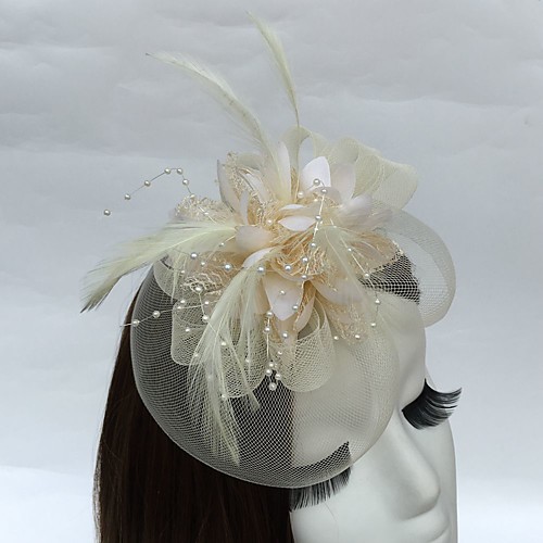 

Перья / Сеть Fascinators / Завесы для птиц с 1 Свадьба / Вечеринка / ужин Заставка