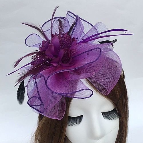 

Перья / Сеть ободки / Fascinators с 1 Свадьба / Вечеринка / ужин Заставка