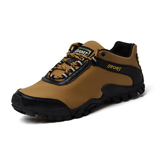 

Men's Hiking Shoes Mountaineer Shoes Waterproof Breathable Anti-Slip Wear Resistance Low-Top Running Hiking Climbing Autumn / Fall Spring Summer Black Brown Grey