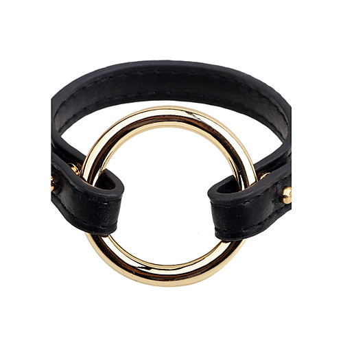 

Men's Women's Leather Bracelet Simple Style Fashion Leather Bracelet Jewelry Black / Coffee For Daily Going out