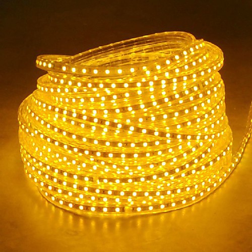 

20M 220V High Bright LED Light Strip Flexible 5050 1200SMD Three Crystal Waterproof Light Bar Garden Lights with EU Power Plug