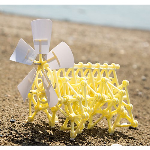 

дети образовательные творческий ветер питание дий ходок робот игрушка мини-пляж создание сборка модель игрушка комплект детский подарок