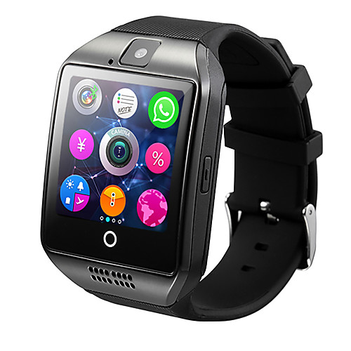 

smartwatch q18 для android ios bluetooth монитор сердечного ритма водонепроницаемый спортивный калории сжигаемый камера таймер шагомеры будильник, Серебряный