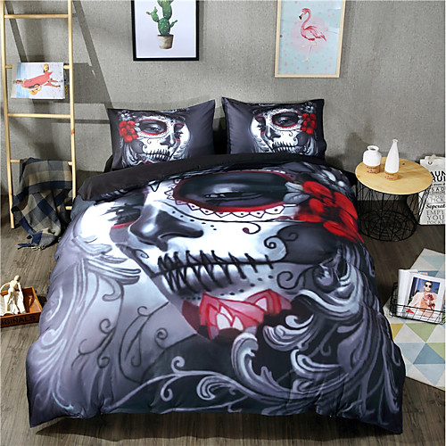 

Duvet Cover Sets Geometric Reactive Print 3 PieceBedding Sets / 300 / 3pcs (1 Duvet Cover, 2 Shams)