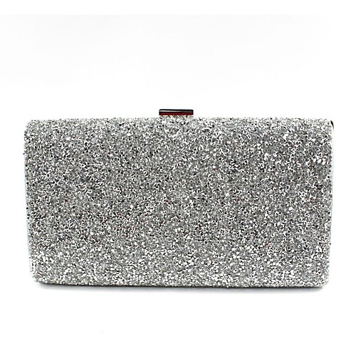 

Women's Beading PU Evening Bag Wedding Bags Floral Print Black / Gold / Silver