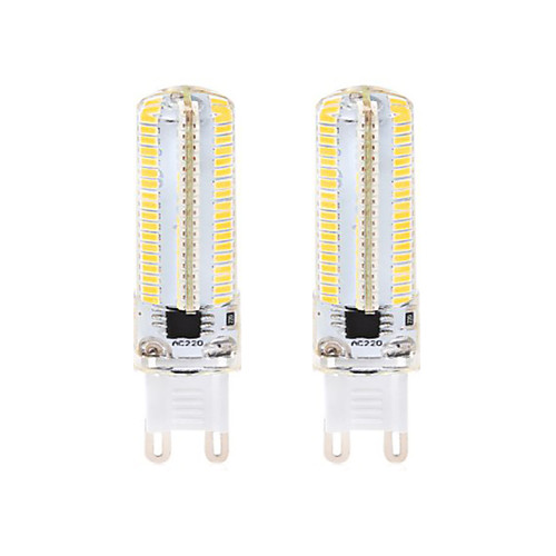 

BRELONG 2pcs 8 W LED лампы типа Корн 700 lm G9 G4 152 Светодиодные бусины SMD 3014 Диммируемая Тёплый белый Белый 220 V 110 V