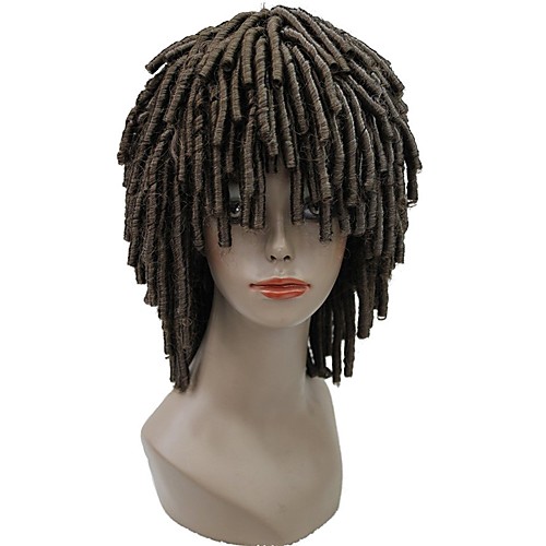 

Synthetic Wig Afro Afro Wig Blonde Medium Length Chestnut Brown Light Blonde Medium Brown Synthetic Hair Men's Crochet Faux Dreads African American Wig Blonde Brown StrongBeauty