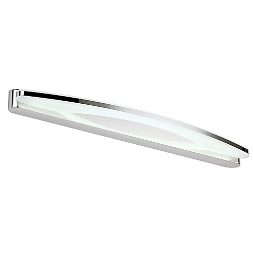 

светодиодный / современный / современная ванная комната освещение металлический настенный светильник ip44 90-240v 17 Вт / светодиодный встроенный светильник