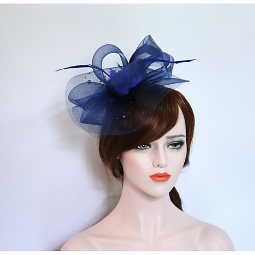 

Перья / Сеть Fascinators / Головные уборы с 1 Свадьба / Вечеринка / ужин Заставка