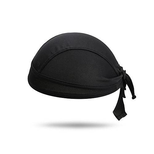 фото Xintown шапочки кепка сделать тряпку с защитой от ветра дышащий быстровысыхающий меньше трения фитиль велоспорт черный для муж. жен. взрослые / эластичная / впитывает пот и влагу Lightinthebox