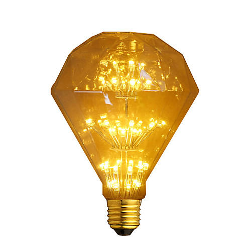 

1шт 3 W LED лампы накаливания 300 lm E26 / E27 G95 47 Светодиодные бусины COB Декоративная звездный Тёплый белый 110-240 V / RoHs