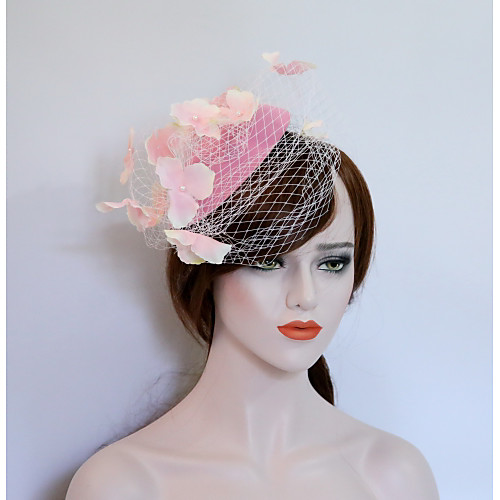 

Тюль / Фланелет Fascinators / Завесы для птиц с 1 Свадьба / Вечеринка / ужин Заставка