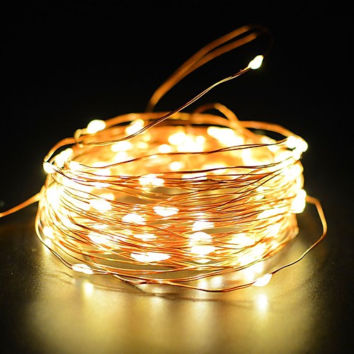 

медный провод fairy string light 50ft 100led 2 режима звездный свет полосы водонепроницаемый ip65 солнечный декор Хэллоуин сад открытый